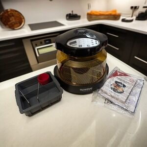 Nuwave Pro Plus Infrared Oven Air Fryer Convection Cooker Amber Dome Model 20601